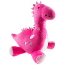 Мека играчка Динозавър, розов,, 25 см. Heunec