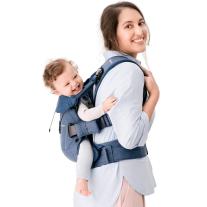 BabyBjorn Baby Carrier One ергономична раница Classic denim/midnight blue Cotton 