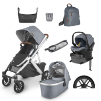 Комплект бебешка количка 2 в1 с комплект аксесоари UPPABABY ALL and ONE Vista V2 GREGORY