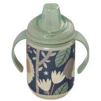 Неразливаща чаша с мек накрайник 350 мл светеща в тъмното EarthSmart Vital Baby