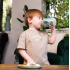 Неразливаща чаша с мек накрайник 350 мл светеща в тъмното EarthSmart Vital Baby