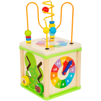 Small Foot Куб, дидактичен, 5 в 1, дървен, 15 х 15 х 29 cm