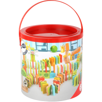 Small Foot Домино Жаба ефект, в кутия, дървено, 100 части