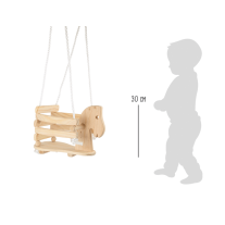Small Foot Люлка Пони, дървена, детска, 45 х 27 х 30 cm
