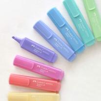 Faber-Castell Текст маркер 1546, пастел, 4 цвята
