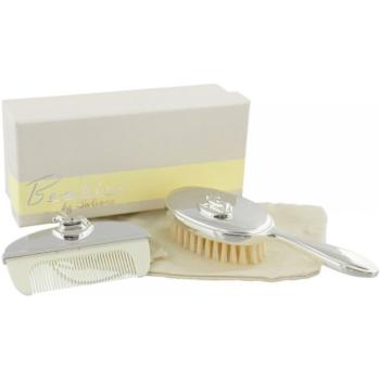 Посребрени четка и гребен Widdop Bambino