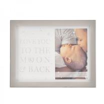 Посребрена рамка за снимка Widdop Bambino To The Moon and Back