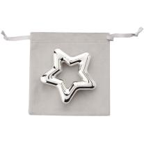 Посребрена дрънкалка Widdop Bambino Star