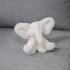Текстилна играчка 13см Widdop Bambino White Elephant