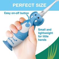 Електричаеска чатка за зъби Brush-baby Elephant