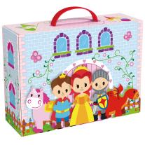 Tooky Toy, Приказен замък с дървени фигури в куфар