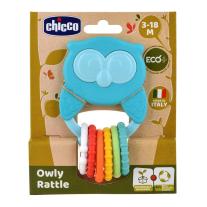 Дрънкалка Chicco Бухалче ECO+