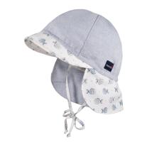 Maximo лятна шапка 22 защитна синя UPF15+ 4065 р-р 45