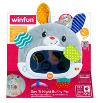 Музикално зайче за кошара със светещ екран WINFUN Day 'N Night Bunny Pal 