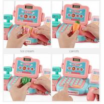 Детски касов апарат с аксесоари Buba Fun Shopping 888F, оранжев