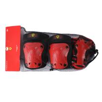 Комплект налакътници, наколенки и протектори за дланите Mesuca Ferrari – размер XS