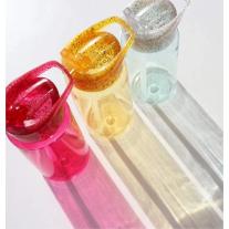 Бутилка със сламка 450ml A little lovely company Glitter