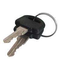 Заключващо устройство за велосипед Dunlop, червено