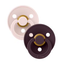 Залъгалки Bibs Colour, Petal/Plum, 6-18 м