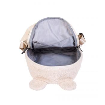 CHILDHOME Детска Раница My First Bag TEDDY Ecru