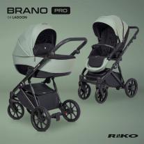 Бебешка количка 2в1 Riko Brano Pro Lagoon 2022 
