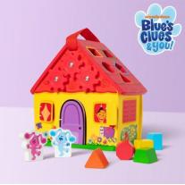 Melissa & Doug Дървена къщичка с активности Blue's Clues and You