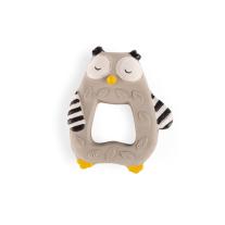 Гумена играчка за гризкане Owl Moulin Roty