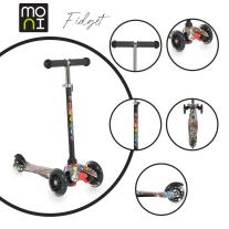 Moni Тротинетка Fidget Черна