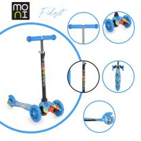 Moni Тротинетка Fidget Синя