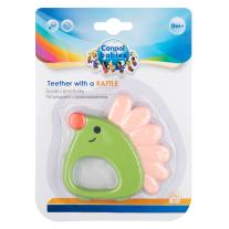Чесалка с дрънкалка Canpol babies, HEDGEHOG, 0м+