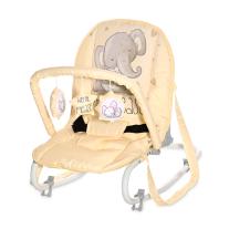 Шезлонг с гриф Lorelli ELIZA Yellow CUTE ELEPHANT