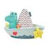 Лодка за баня с крокодилче за куклен театър babyFEHN - Plansch&Play