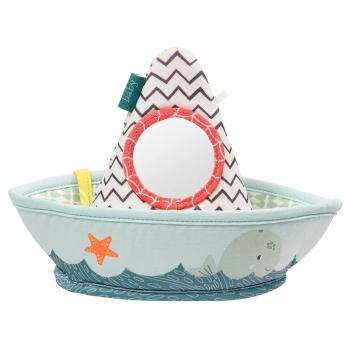 Лодка за баня с крокодилче за куклен театър babyFEHN - Plansch&Play