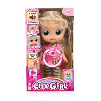 Кукла BAYER City Girl Сладкиш 31см. със звуци 