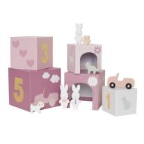 Кубчета за редене със зайчета ( включени фигурки) Jabadabado