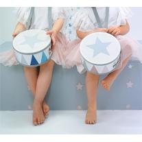 Дървено барабанче Сиво Jabadabado