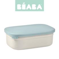 Кутия за храна от неръждаема стомана Beaba Velvet grey/Baltic blue