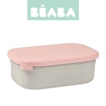 Кутия за храна от неръждаема стомана Beaba Velvet grey/Dusty rose