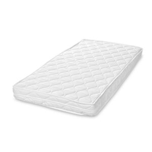 Детски матрак Lorelli - Еко тек, 60 х 120 х 10 cm, бял