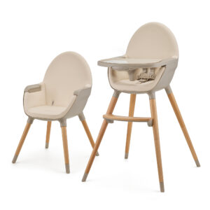 Kinderkraft FINI 2 столче за хранене BEIGE