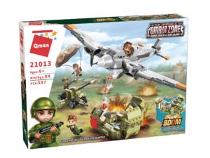 Конструктор, Qman, Combat Zone, Въздушна бомбардировка, 557 части