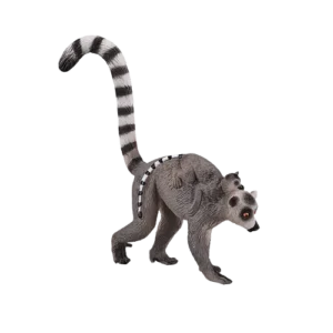 Фигурка за игра и колекциониране Mojo ANIMAL PLANET Лемур с бебе лемурче