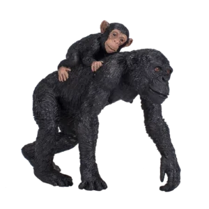 Шимпанзе с бебе Mojo ANIMAL PLANET