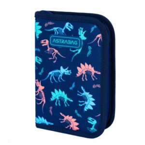 Единичен несесер, Astra, Без аксесоари ASTRABAG Динозаври, AC1, 20 х 14 х 3,5 см