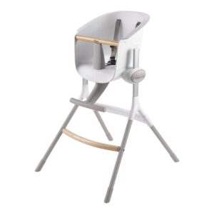 Детски стол за хранене BEABA, Up & Down, Grey/White