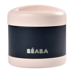 Термос за храна от неръждаема стомана 500 мл, Beaba, Light pink