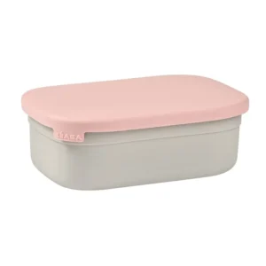 Кутия за храна от неръждаема стомана Beaba, Powder rose