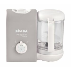Уред за приготвяне на бебешка храна BEABA, Babycook® Express, Velvet Grey
