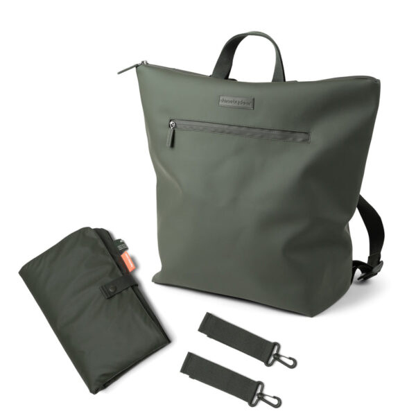 Changing-backpack-Dark-green-Detail-5 Changing-backpack-Dark-green-Detail-5