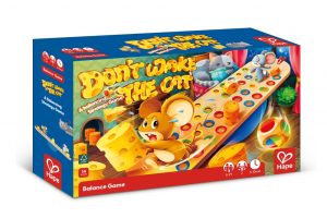 Детска настолна игра Hape, Не събуждай котката
